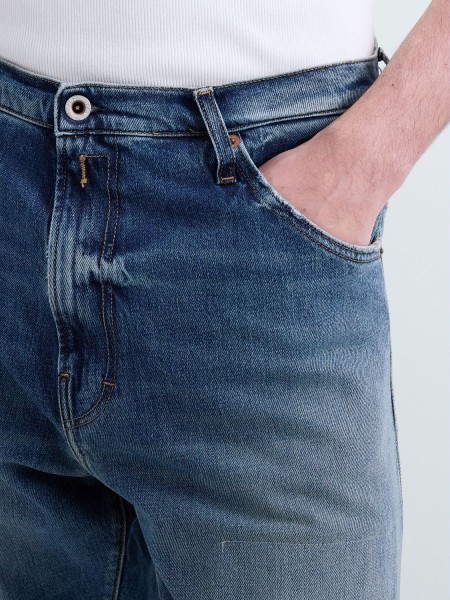 REPLAY Jean παντελόνι M1052.000.795 156 WAINE TAPERED Μπλε REPLAY - 5