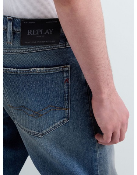 REPLAY Jean παντελόνι M1052.000.795 156 WAINE TAPERED Μπλε REPLAY - 6