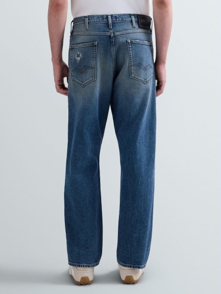 REPLAY Jean παντελόνι M1052.000.795 156 WAINE TAPERED Μπλε REPLAY - 7