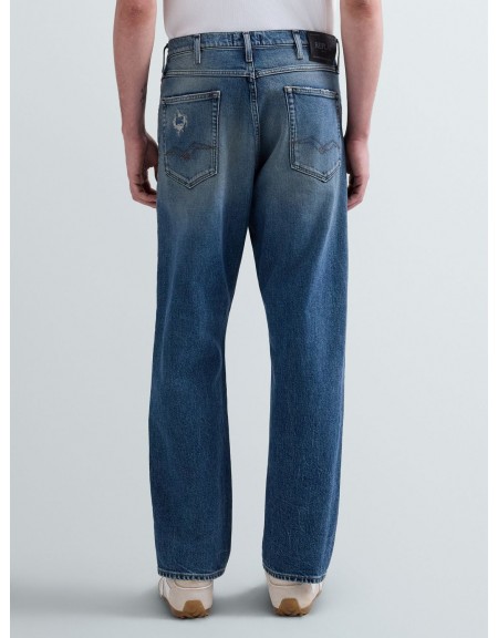 REPLAY Jean παντελόνι M1052.000.795 156 WAINE TAPERED Μπλε REPLAY - 7