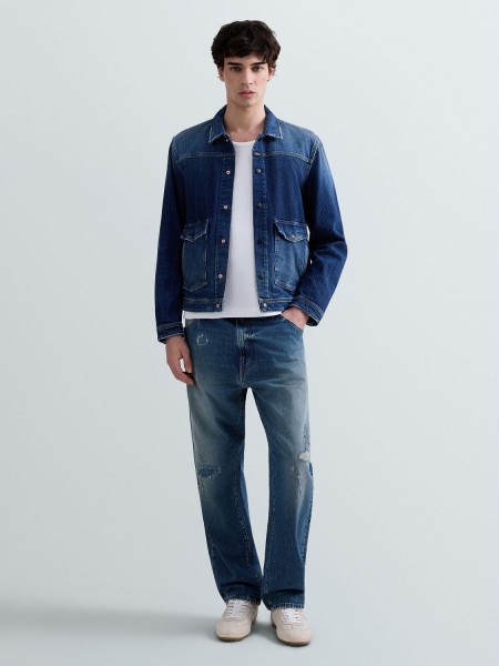 REPLAY Jean παντελόνι M1052.000.795 156 WAINE TAPERED Μπλε REPLAY - 8