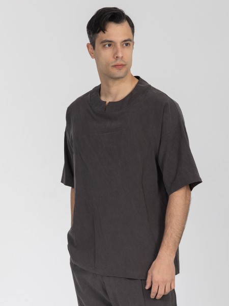 NINETEEN T-shirt K26-1013 Anthracite NINETEEN - 7