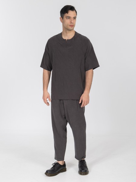 NINETEEN Pants K26-1012 Anthracite NINETEEN - 6