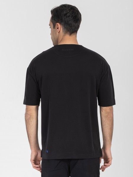 DIVERSE T-shirt 26047281421 Μαύρο DIVERSE - 2
