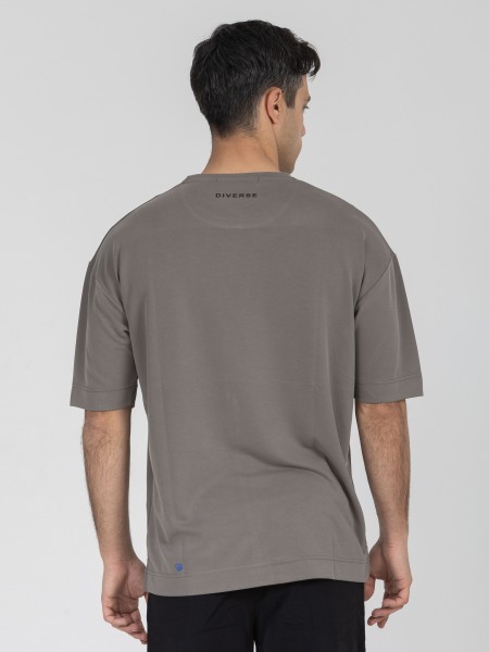 DIVERSE T-shirt 26047281421 Grey DIVERSE - 2