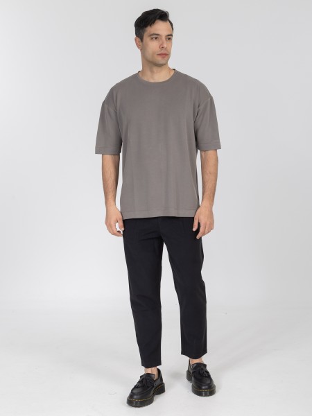 DIVERSE T-shirt 26047281421 Γκρι DIVERSE - 4