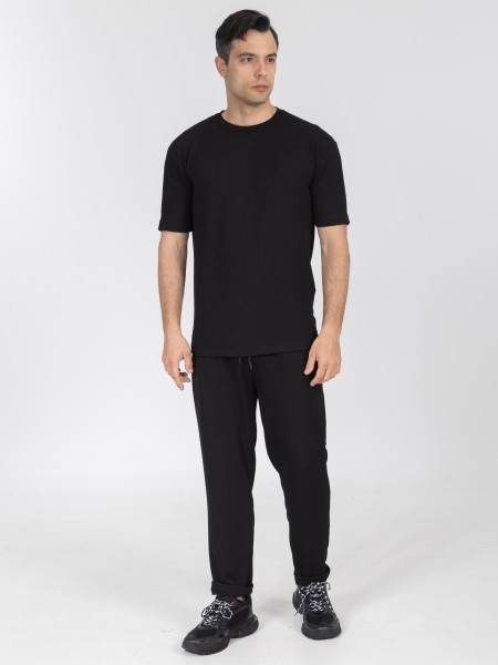 DIVERSE T-shirt 26047-281-533 Μαύρο DIVERSE - 4