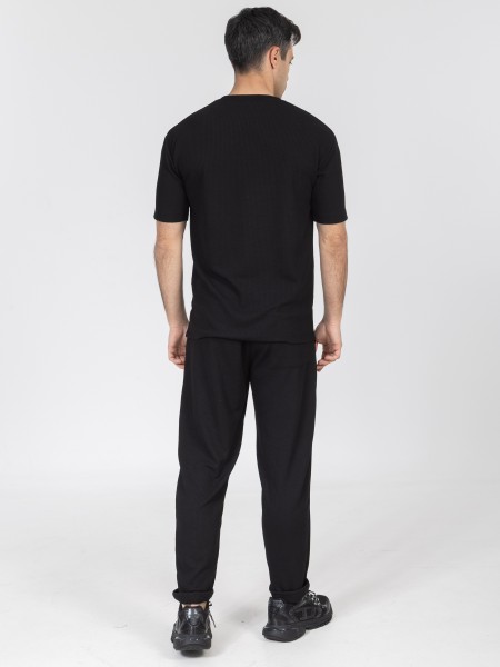 DIVERSE T-shirt 26047-281-533 Black DIVERSE - 5