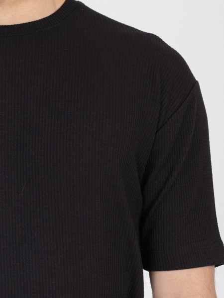 DIVERSE T-shirt 26047-281-533 Black DIVERSE - 3