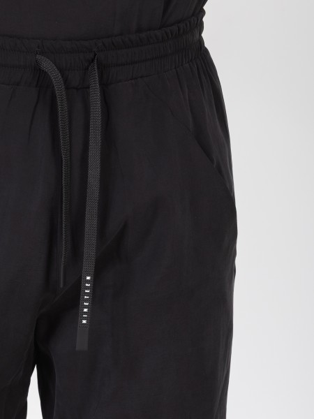 NINETEEN Pants K26-1027 Black NINETEEN - 4