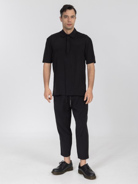 NINETEEN Pants K26-1027 Black NINETEEN - 5