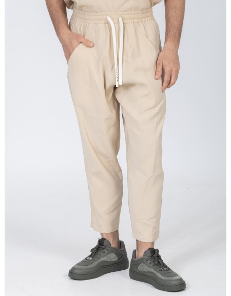 NINETEEN Pants K26-1027 Beige NINETEEN - 1