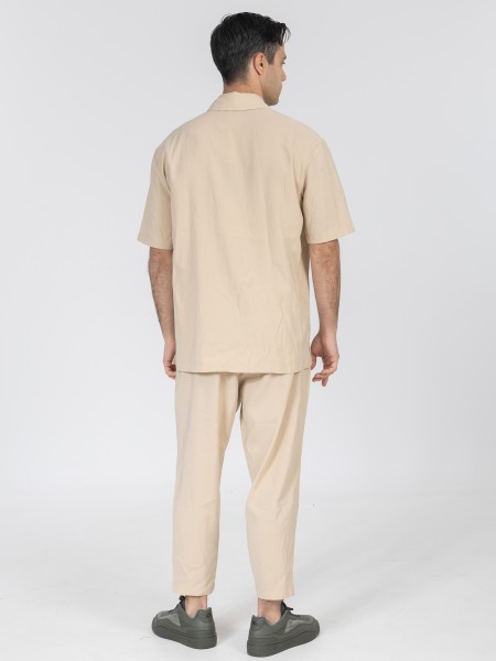 NINETEEN Pants K26-1027 Beige NINETEEN - 5