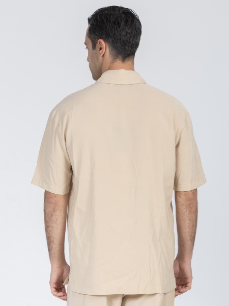 NINETEEN Polo shirt K26-1026 Beige NINETEEN - 2