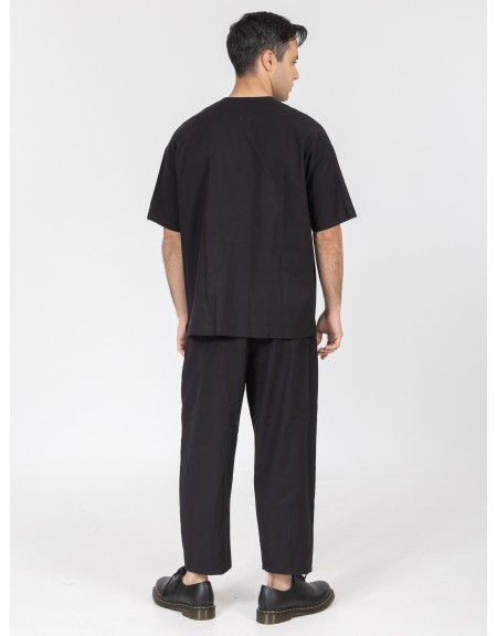 NINETEEN Pants K26-1064 Black NINETEEN - 5