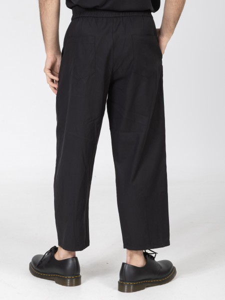 NINETEEN Pants K26-1064 Black NINETEEN - 2