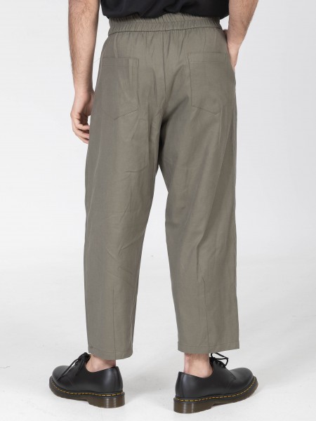 NINETEEN Pants K26-1064 Olive NINETEEN - 2