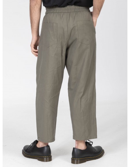 NINETEEN Pants K26-1064 Olive NINETEEN - 2