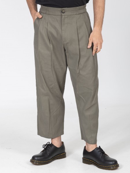 NINETEEN Pants K26-1064 Olive NINETEEN - 6