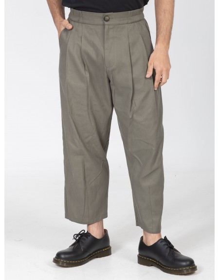 NINETEEN Pants K26-1064 Olive NINETEEN - 6