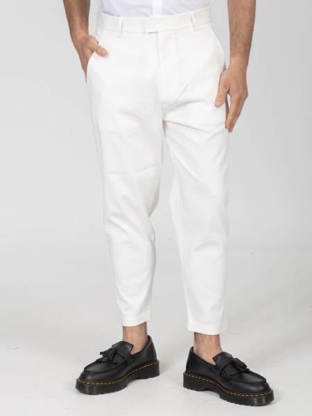 NINETEEN Pants K26-1007 Ecru NINETEEN - 1