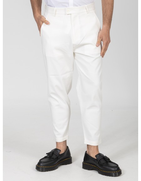 NINETEEN Pants K26-1007 Ecru NINETEEN - 1