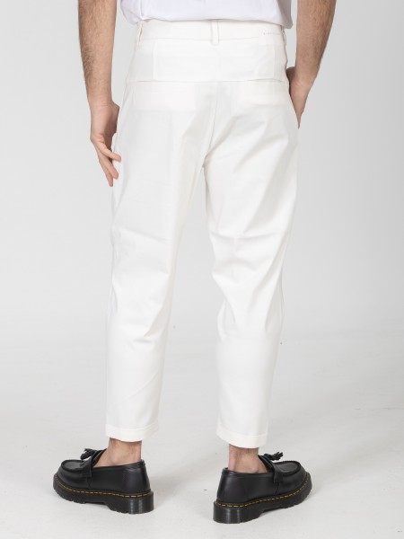 NINETEEN Pants K26-1007 Ecru NINETEEN - 2