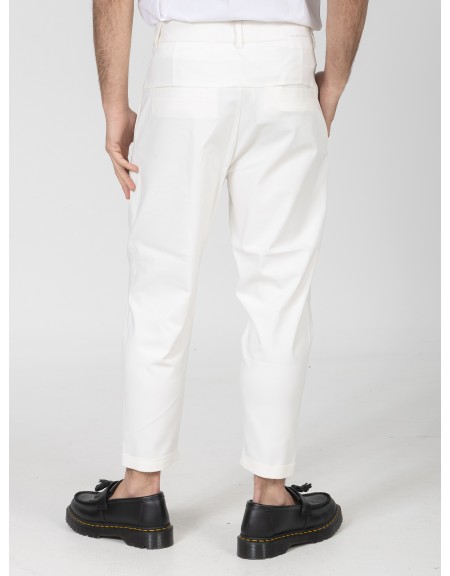 NINETEEN Pants K26-1007 Ecru NINETEEN - 2