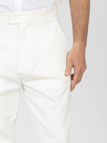 NINETEEN Pants K26-1007 Ecru NINETEEN - 3