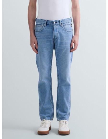 REPLAY Jean παντελόνι MA972.000.886 0C3 GROVER STRAIGHT Μπλε REPLAY - 1