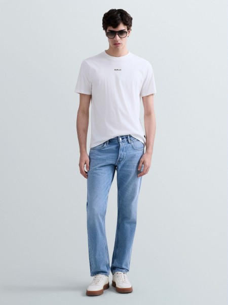 REPLAY Jean παντελόνι MA972.000.886 0C3 GROVER STRAIGHT Μπλε REPLAY - 2