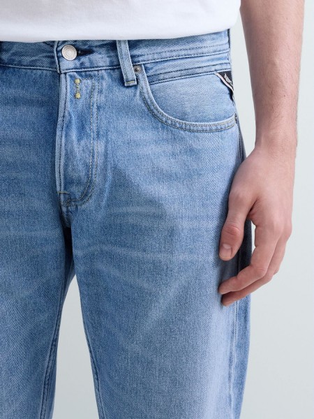 REPLAY Jean παντελόνι MA972.000.886 0C3 GROVER STRAIGHT Μπλε REPLAY - 5
