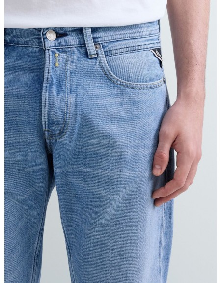 REPLAY Jean παντελόνι MA972.000.886 0C3 GROVER STRAIGHT Μπλε REPLAY - 5