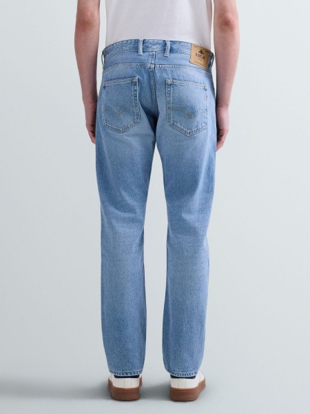 REPLAY Jean παντελόνι MA972.000.886 0C3 GROVER STRAIGHT Μπλε REPLAY - 7