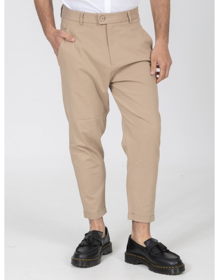 NINETEEN Pants K26-1007 Beige NINETEEN - 1