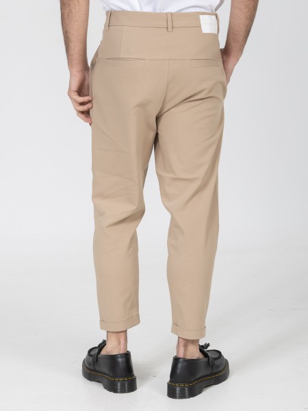NINETEEN Pants K26-1007 Beige NINETEEN - 2