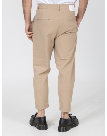 NINETEEN Pants K26-1007 Beige NINETEEN - 2