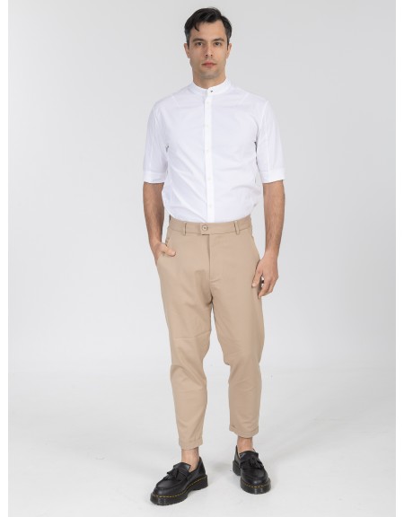 NINETEEN Pants K26-1007 Beige NINETEEN - 4