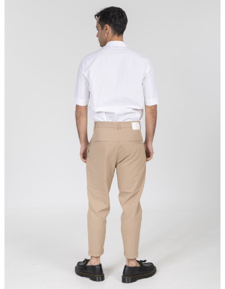 NINETEEN Pants K26-1007 Beige NINETEEN - 6