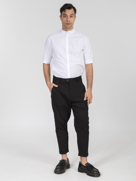 NINETEEN Pants K26-1007 Black NINETEEN - 4