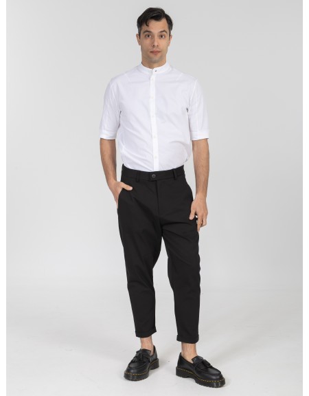 NINETEEN Pants K26-1007 Black NINETEEN - 4