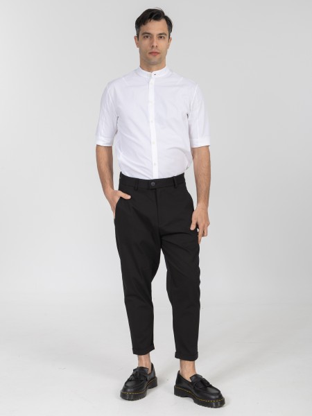 NINETEEN Pants K26-1007 Black NINETEEN - 5