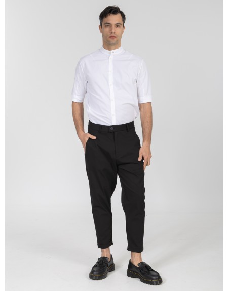 NINETEEN Pants K26-1007 Black NINETEEN - 5