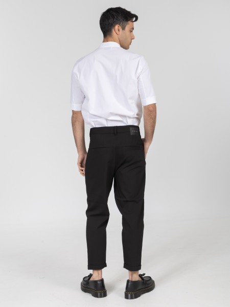 NINETEEN Pants K26-1007 Black NINETEEN - 6