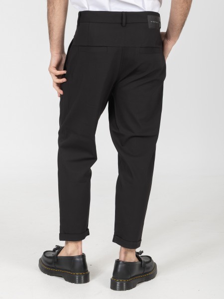NINETEEN Pants K26-1007 Black NINETEEN - 2