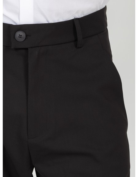 NINETEEN Pants K26-1007 Black NINETEEN - 3