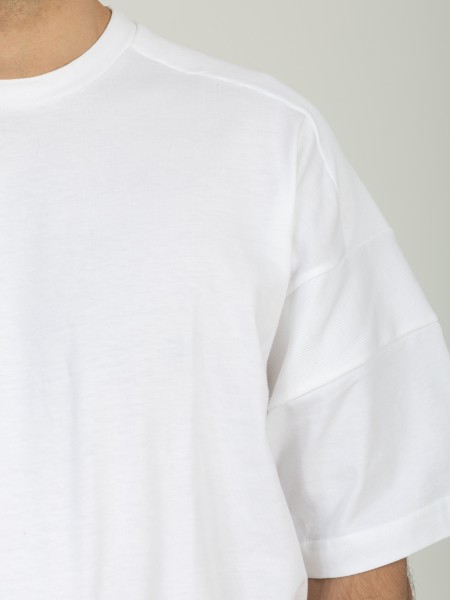 NINETEEN T-shirt K26-1031 Λευκό NINETEEN - 3