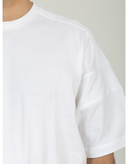 NINETEEN T-shirt K26-1031 Λευκό NINETEEN - 3