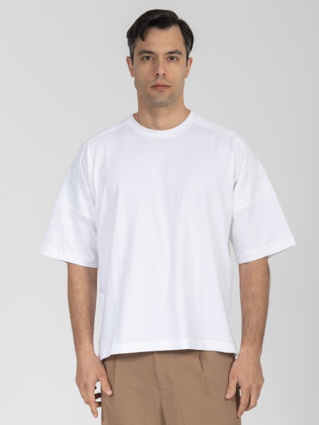 NINETEEN T-shirt K26-1031 Λευκό NINETEEN - 1