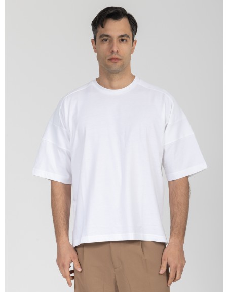 NINETEEN T-shirt K26-1031 Λευκό NINETEEN - 6